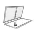 Porte vitrée Vinorage pour cave à vin 640x1000mm – Image 2